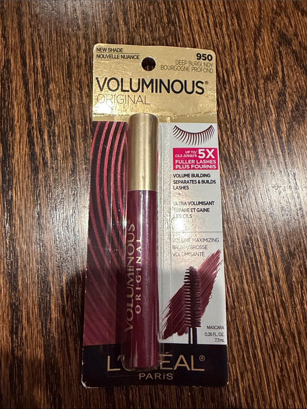 L'Oreal Voluminous Original Mascara - Deep Burgundy